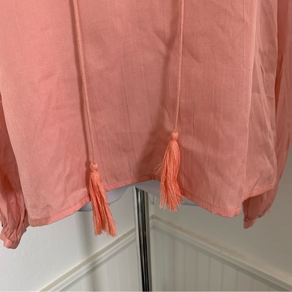 The Jetset Diaries Delta Lace Up Top Blouse - Picture 13 of 15